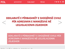 Tablet Screenshot of levizjafol.org